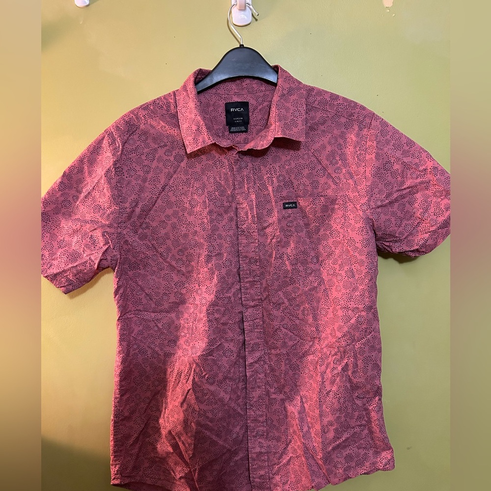 RVCA button down shirt